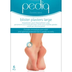 Blaarpleisters Groot 6 stuks^Pediq Outlet