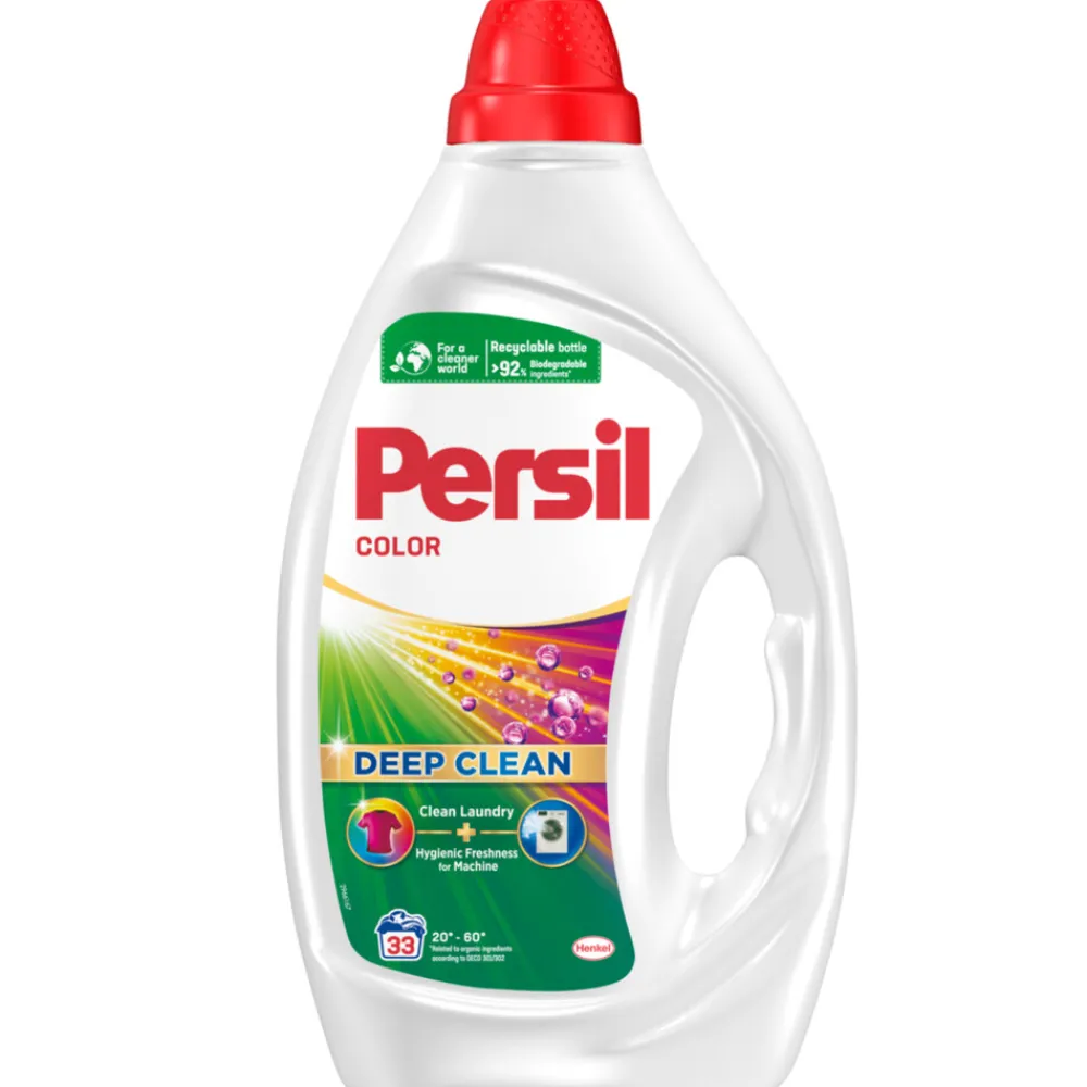 Wasmiddel Gel 33 Wasbeurten Gekleurde was 1,485 liter^Persil Hot
