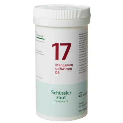 Homeopathische Geneesmiddelen Enkelvoudig<Pfluger Schussler Zout nr 17 Manganum Sulfuric D6 400 tabletten
