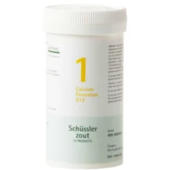 Schussler Zout nr 1 Calcium Fluoratum D12 400 tabletten^Pfluger New