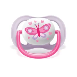 Outlet Fopspeen Ultra Air 0-6 mnd I Love Mama Roze 2 stuks Flessen & Spenen