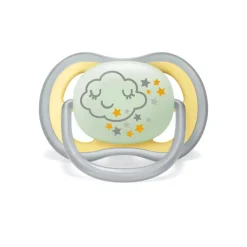 Flessen & Spenen<Philips Avent Fopspeen Ultra Air Nighttime 18+ mnd Glow in the Dark 2 stuks