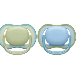 Flessen & Spenen<Philips Avent Ultra Air Fopspeen 0-6 mnd Groen Blauw 2 stuks