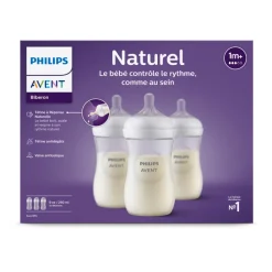 Flessen & Spenen<Philips Avent Voedingsfles Natural Response 3-Pack 260 ml