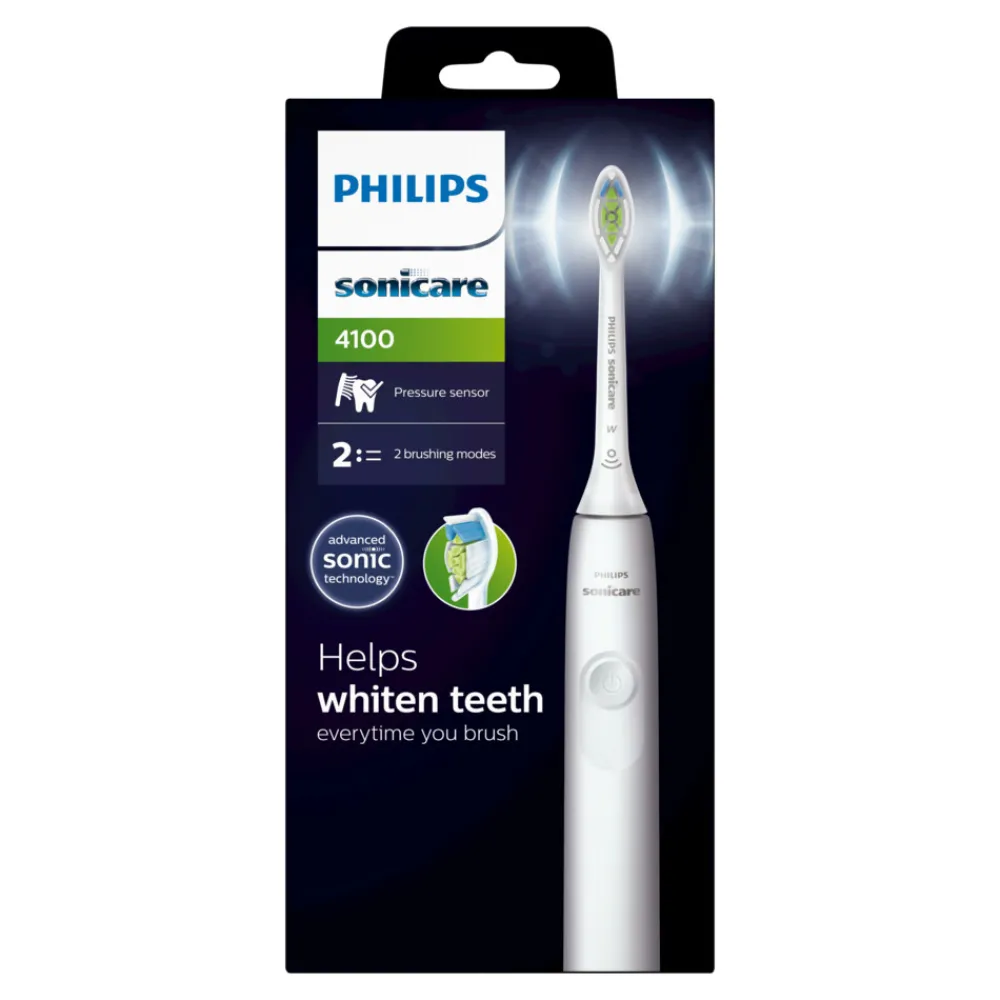 Outlet Elektrische Tandenborstel Series 4100 Wit HX3681/33 Tandenborstels