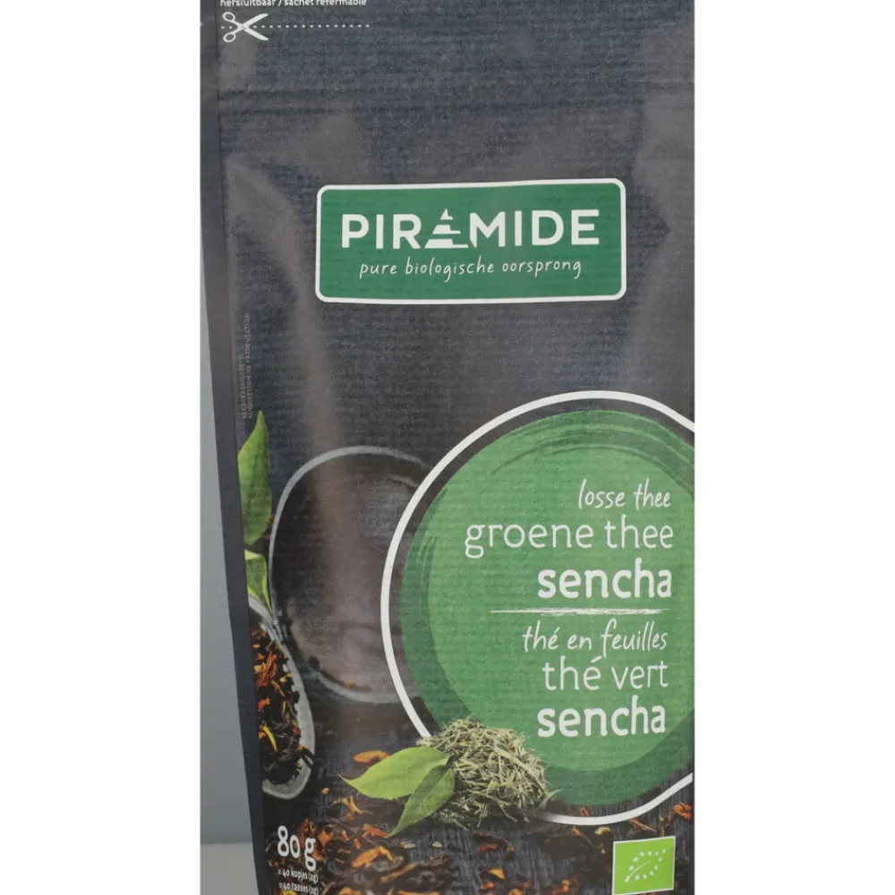 Biologische Groene Thee Sencha 80 gr^Piramide Hot