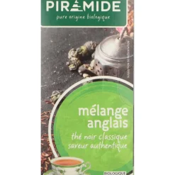 Biologische Theezakjes Engelse Melange 20 stuks^Piramide Outlet