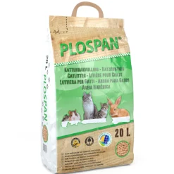 Kattenbak Houtkorrel 20 liter^Plospan Outlet