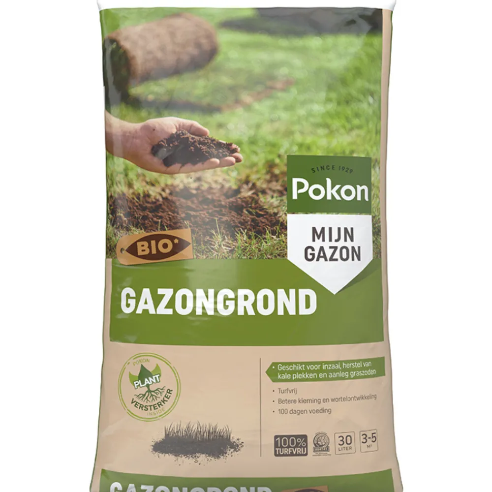 Kweken En Zaden<Pokon Bio Gazongrond 30 liter