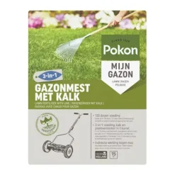 Gazonmest met Kalk voor 15 m² 1 kg^Pokon Outlet