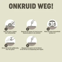 New Mos & Onkruid Weg voor 50 m² 2,75 kg Onkruidbestrijding