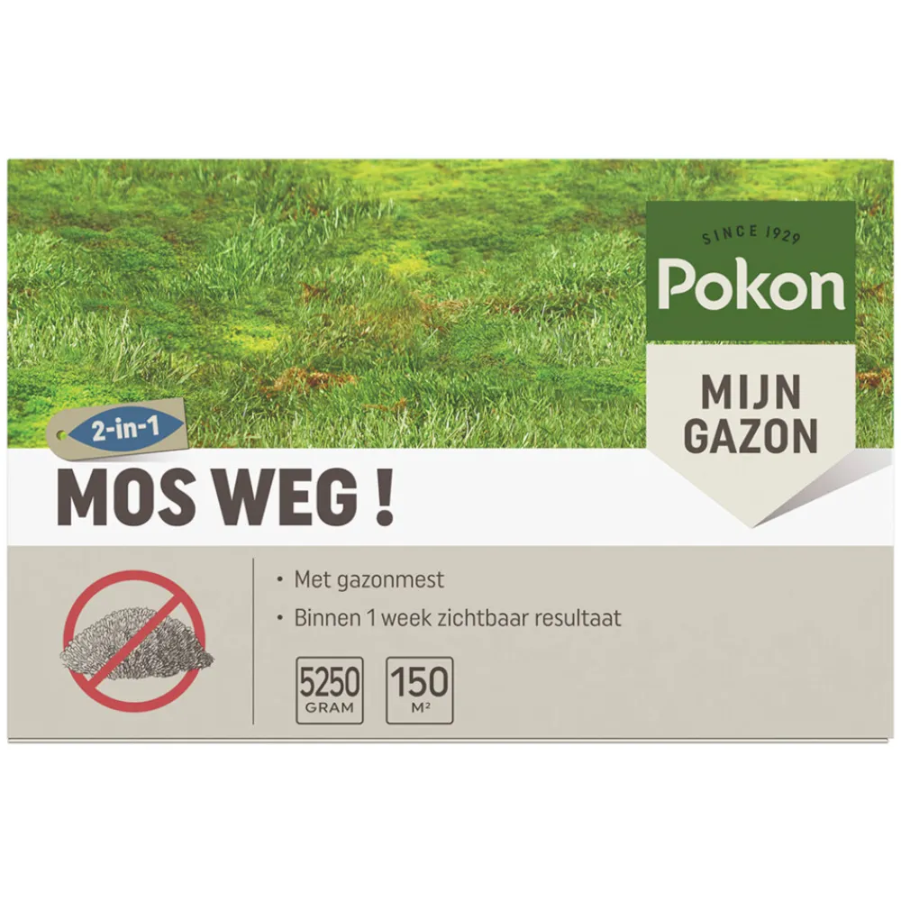 Mos Weg 5,25 kg voor 150 m²^Pokon Hot