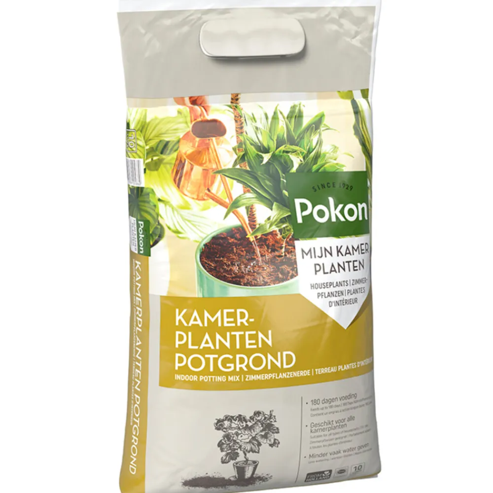 Grond En Bemesting|Alles Voor Kamerplanten<Pokon Potgrond Kamerplanten 10 liter