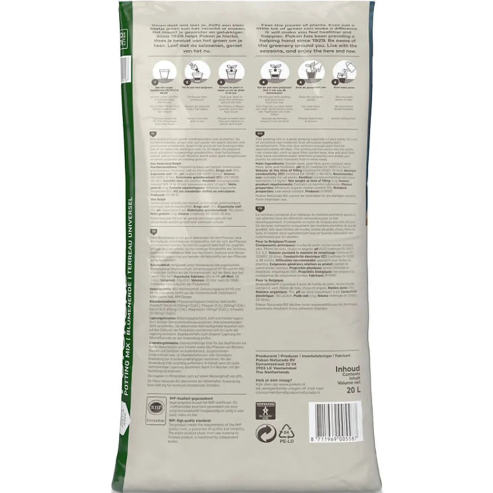 Potgrond Universeel 20 liter^Pokon Sale