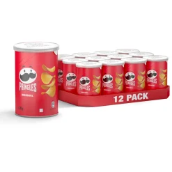 Snacks<Pringles Chips Original 12 x 70 gr