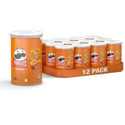 Snacks<Pringles Chips Paprika 12 x 70 gr