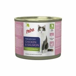 NatureCare Kattenvoer Kip & Zalm 200 gr^Prins Best