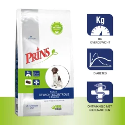 Clearance ProCare Pressed Veterinary Diet Weight Reduction & Diabetic Hondenvoer 3 kg Hondenvoer
