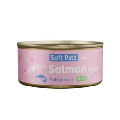 Kattenvoer<Prins Soft Paté Kattenvoer Nat Zalm & Kip 70 gr