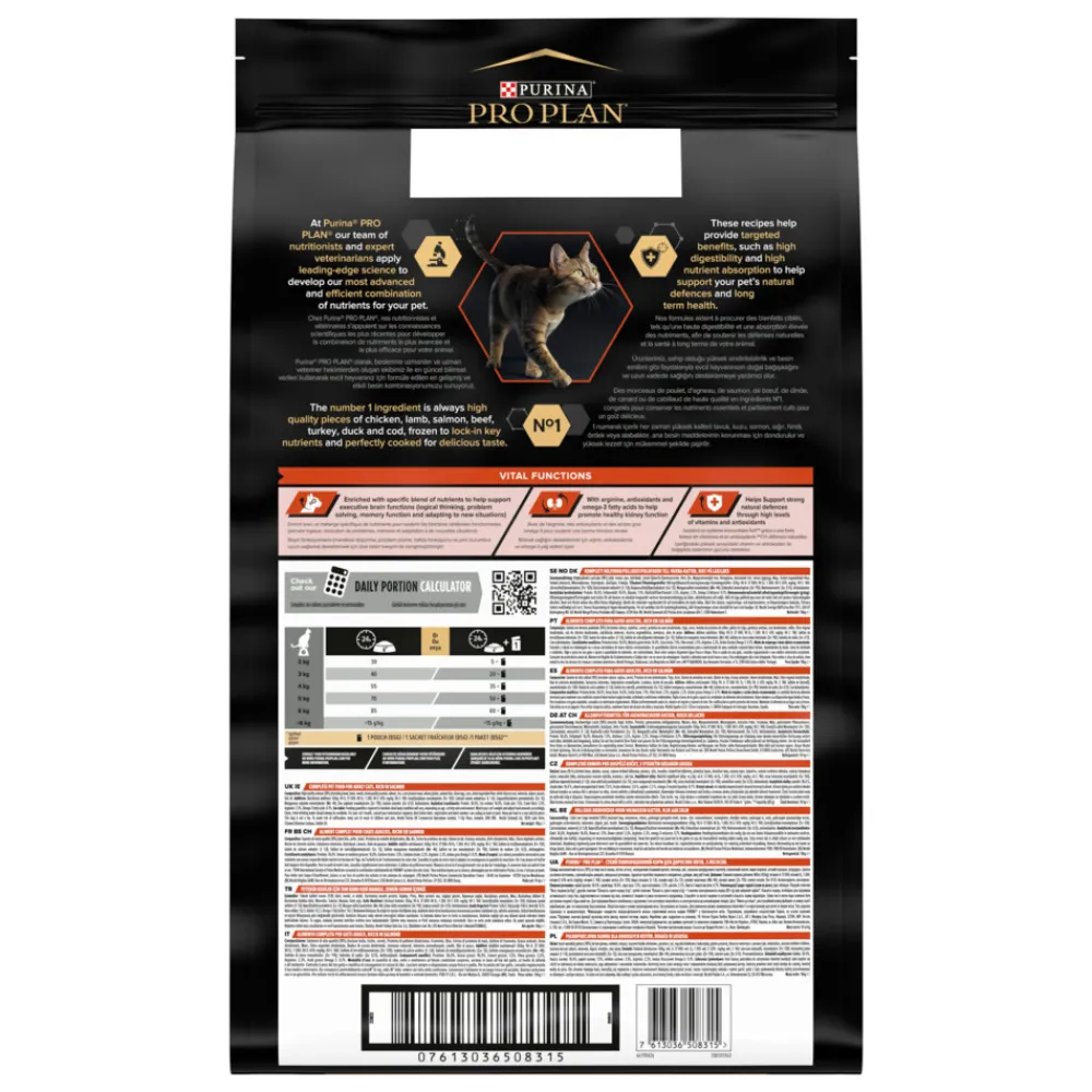Adult Kat Vital Functions Zalm 10 kg^Pro Plan Sale