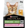 Kattenvoer<Pro Plan Adult Sterilised Delicate Digest Kip 3 kg