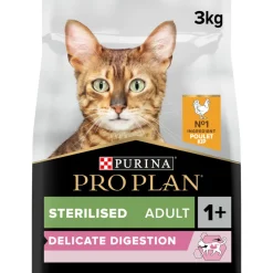 Kattenvoer<Pro Plan Adult Sterilised Delicate Digest Kip 3 kg