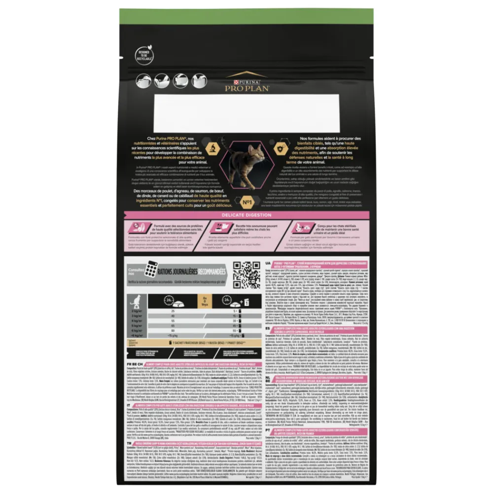 Adult Sterilised Delicate Digest Kip 1,5 kg^Pro Plan