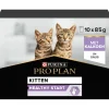 Kattenvoer<Pro Plan Junior Nutrisavour Junior Kalkoen 10 x 85 gr