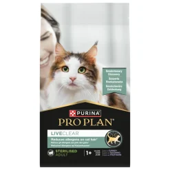 Discount LiveClear Sterilised Adult Kalkoen 1,4 kg Kattenvoer