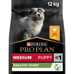 Hondenvoer<Pro Plan Puppy Medium Healthy Start Kip 12 kg