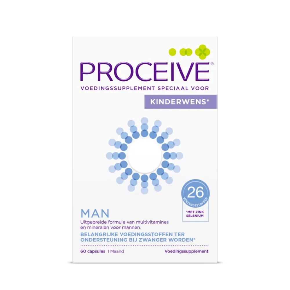 Kinderwens Man 60 capsules^Proceive Discount