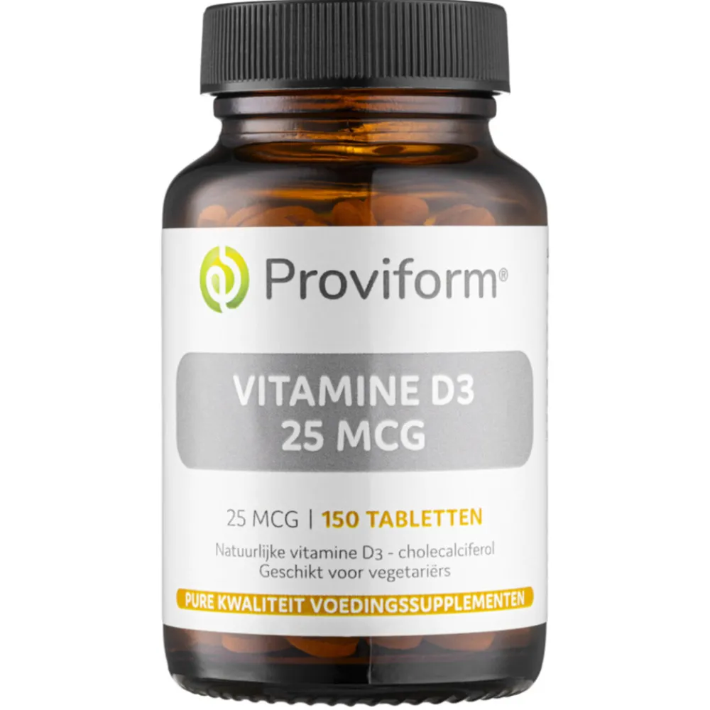 Vitaminen<Proviform Vitamine D3 25 MCG 150 tabletten