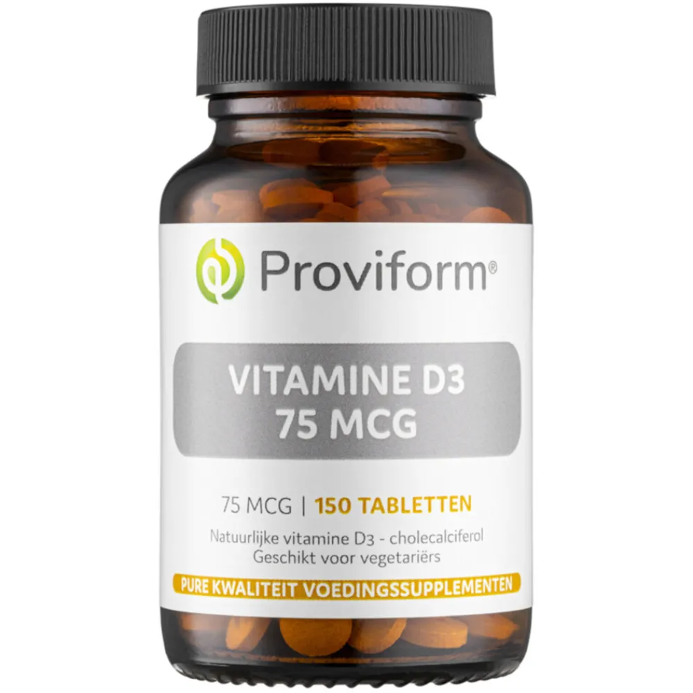 Outlet Vitamine D3 75MCG 150 tabletten Vitaminen