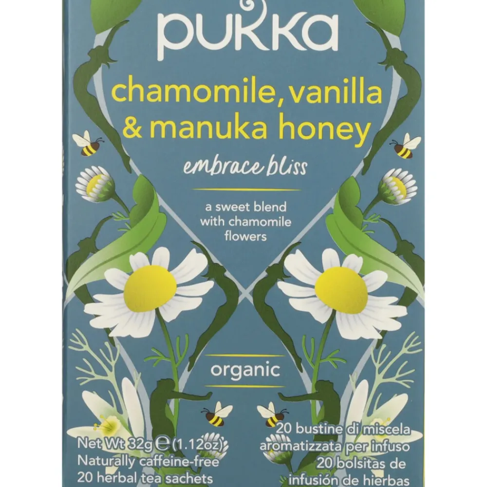 Sale Thee Chamomile, Vanilla en Manuka Honey 20 stuks Thee
