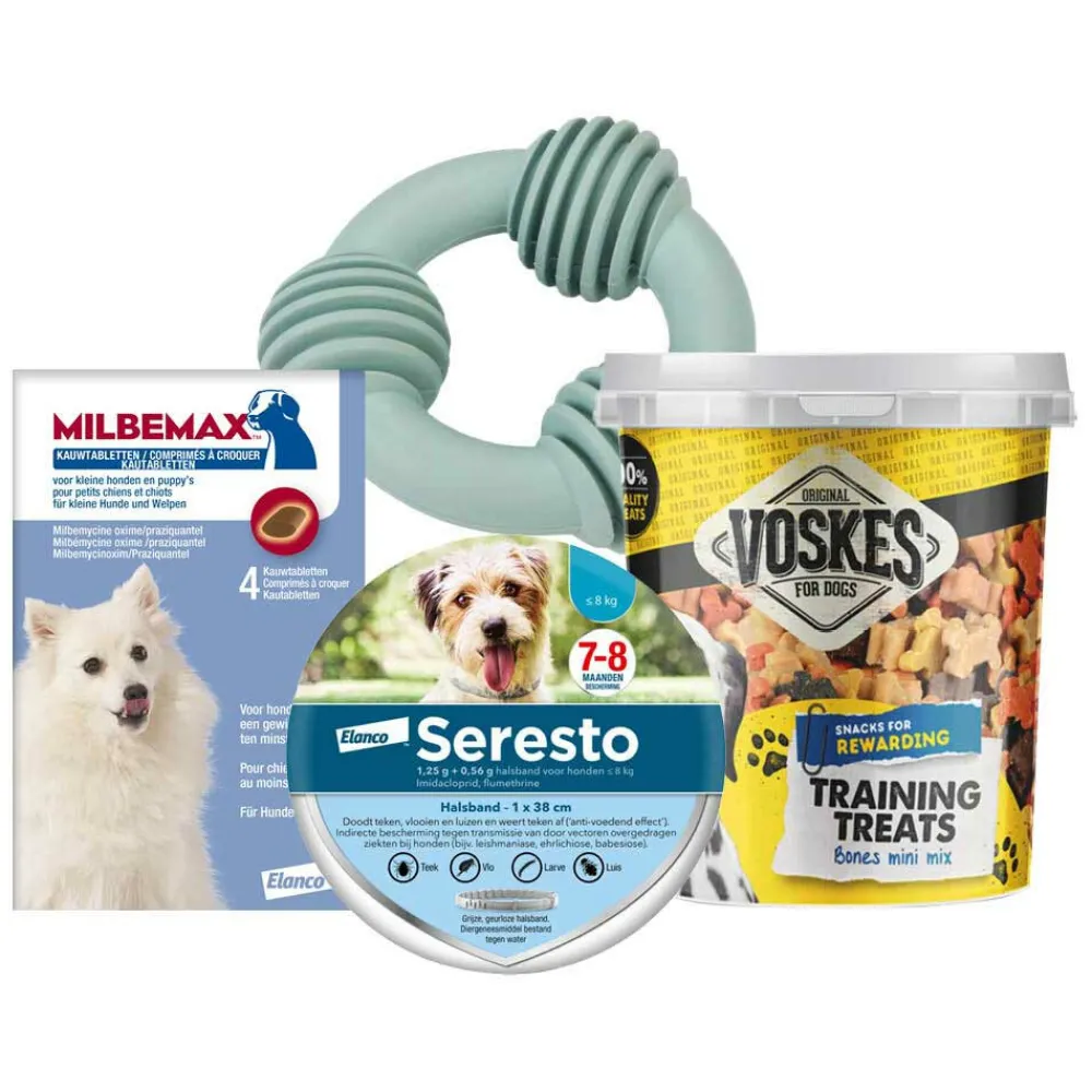 Vlo, Teek & Worm|Snacks< Puppy Pakket