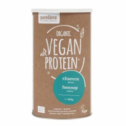 New Single Protein Powder 50% Hennep Natuur Vegan Bio 400 gr Sportvoeding & Drank