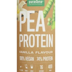 Single Protein Powder Vegan Protein Pea & Vanille 400 gr^Purasana