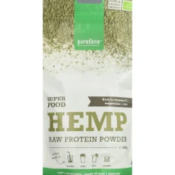 Superfoods<Purasana Superfood Hennep Proteinepoeder Bio 200 gr