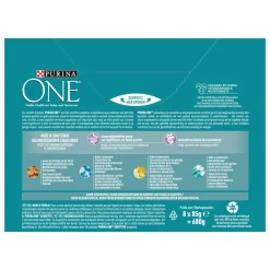 Adult Sensitive Kattenvoer Nat Kip & Tonijn 8 x 85 gr^Purina ONE Outlet