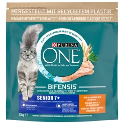 Kattenvoer<Purina ONE Senior Kip - Volkoren Granen 1,5 kg