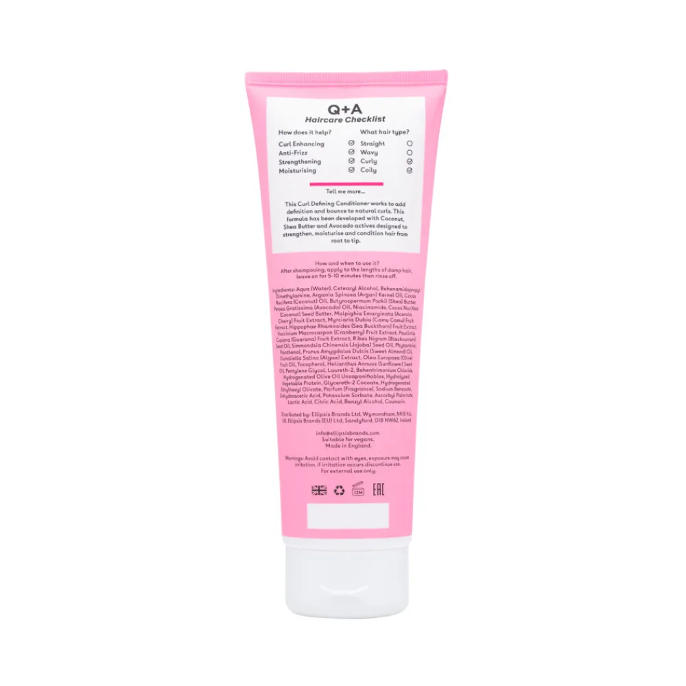 Conditioner<Q+A Curl Defining Conditioner 250 ml