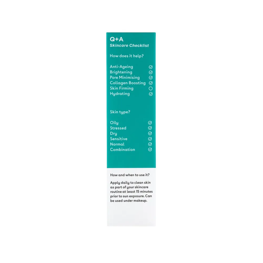 Zonbescherming<Q+A Face Sunscreen SPF 50 Balancing 50 ml