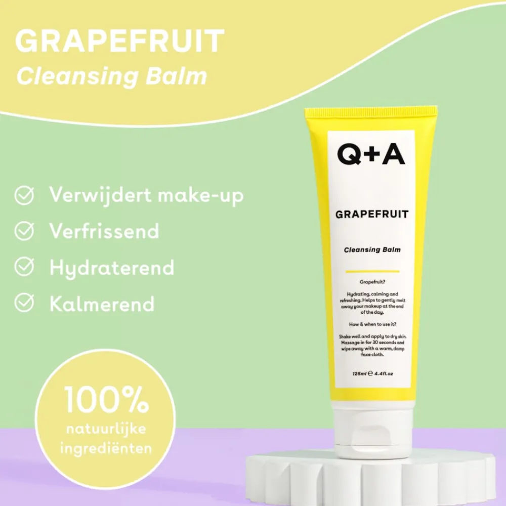 Grapefruit Cleansing Balm 125 ml^Q+A
