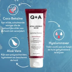 Reiniging<Q+A Hyaluronic Acid Cleansing Gel 125 ml