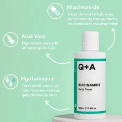 Reiniging<Q+A Niacinamide Daily Toner 100 ml