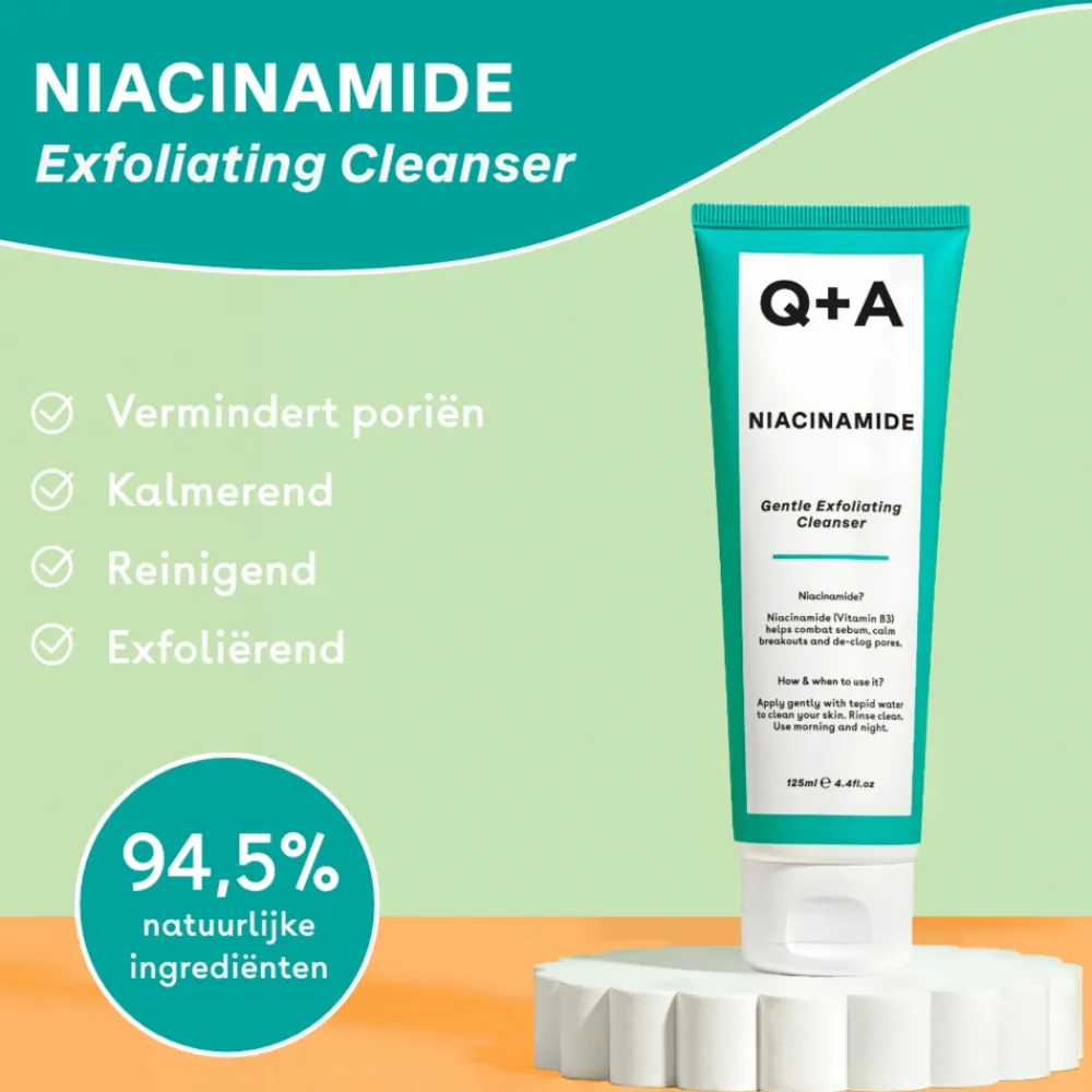 Discount Niacinamide Exfoliating Cleanser 125 ml Reiniging