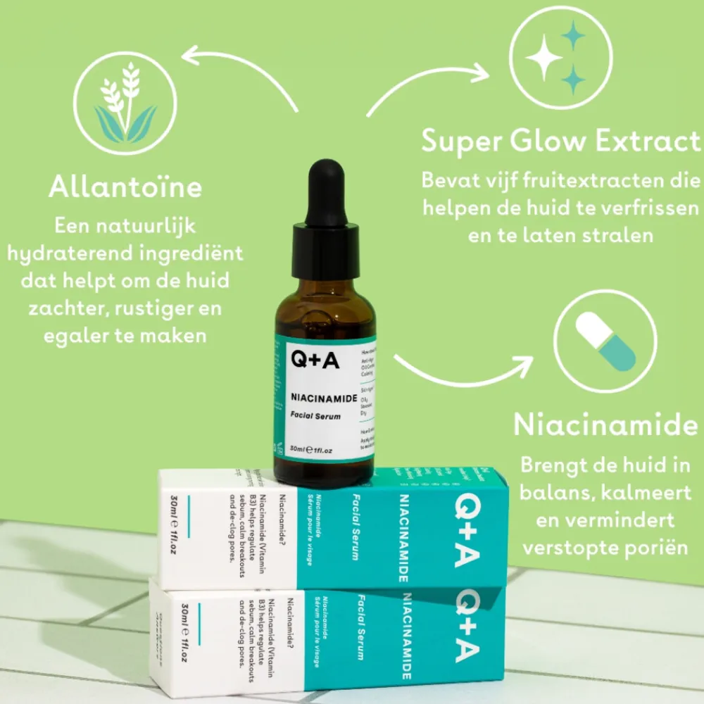 Serum<Q+A Niacinamide Facial Serum 30 ml