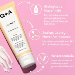 Reiniging<Q+A Oat Milk Cream Cleanser 125 ml