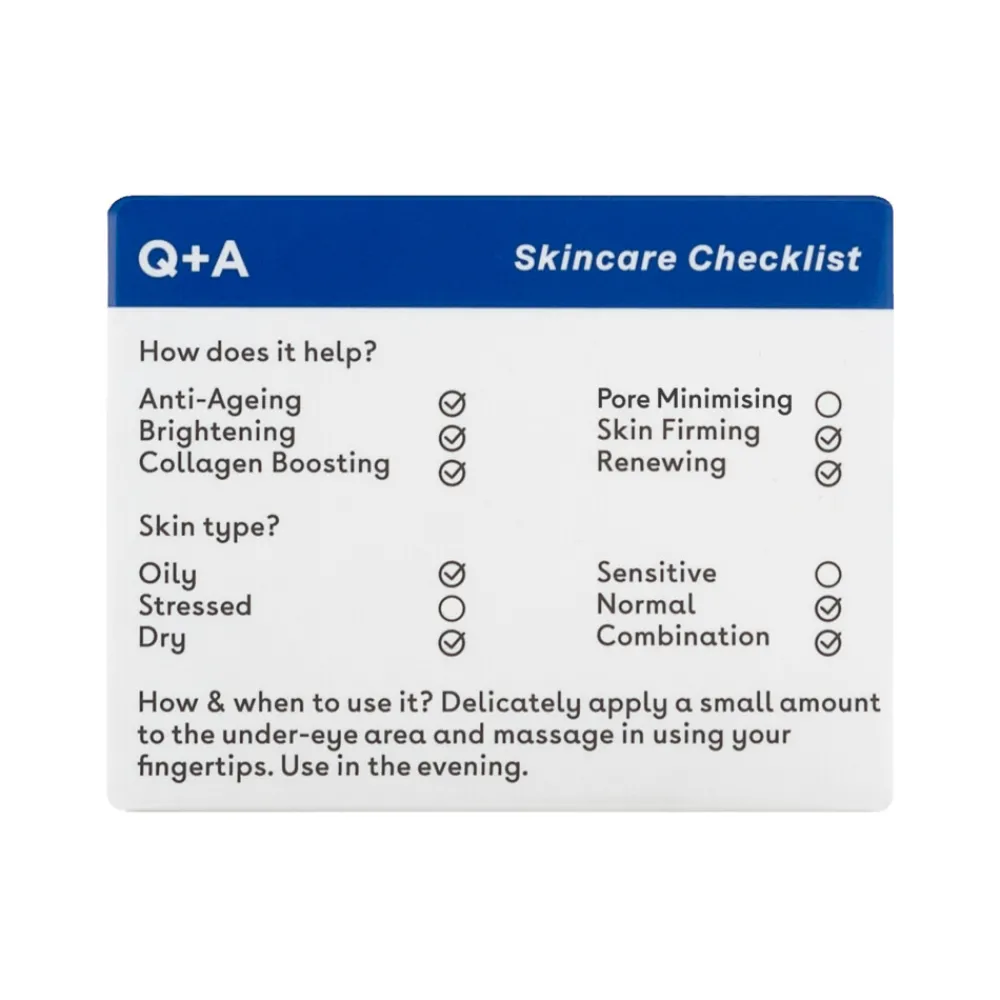 Retinol Eye Cream 15 gr^Q+A Clearance