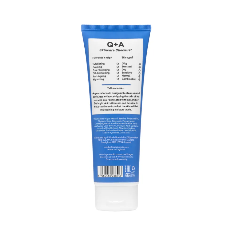 Salicylic Acid Cleanser 125 ml^Q+A Outlet
